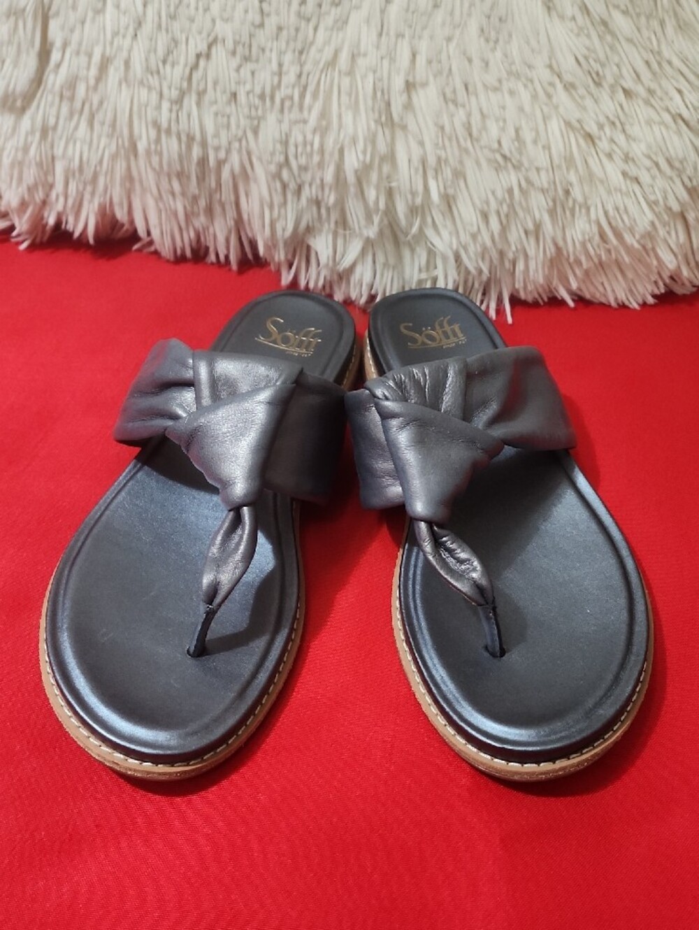 Women's Sofft Essie Anthracite Sandals